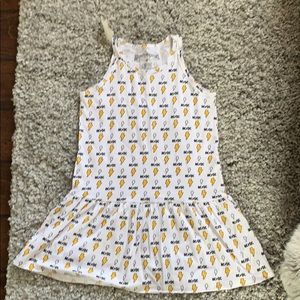 Roust Sprouts girls AC/DC dress